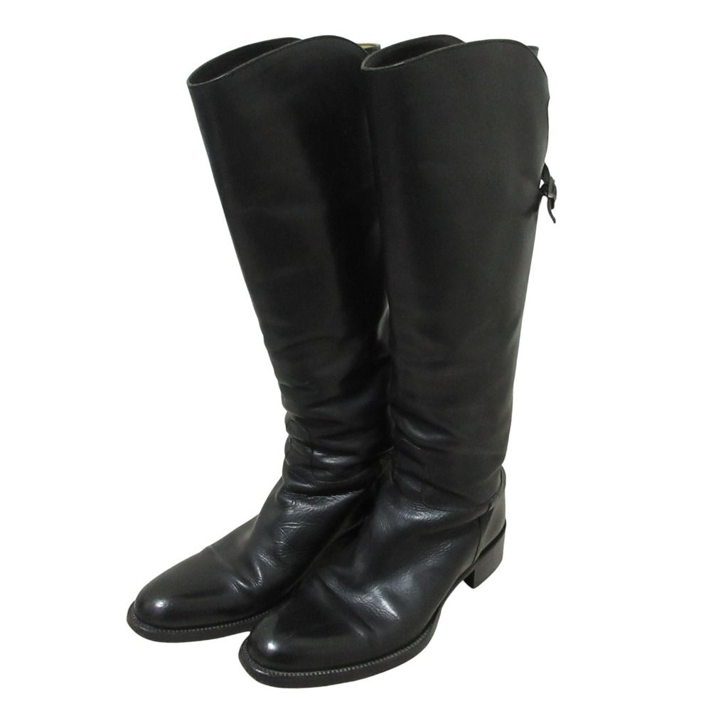 美品 サルトル 37 24 ジョッキーブーツ ロングブーツ シングルベルト 黒 美品 サルトル 37 24 ジョッキーブーツ ロングブーツ シングルベルト