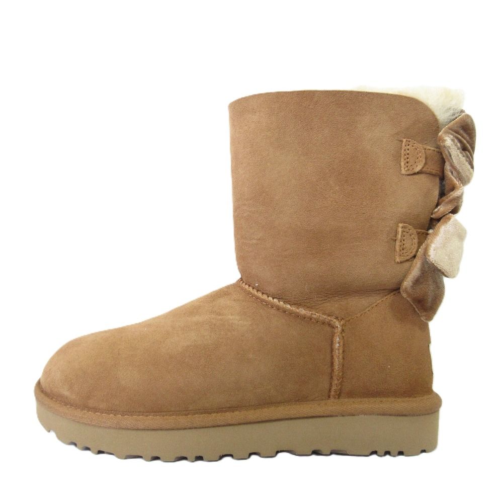 UGG アグ W BAILEY BOW リボンムートンブーツ 1092973 サイズSU 6 23 cm キャメル レディース 古着