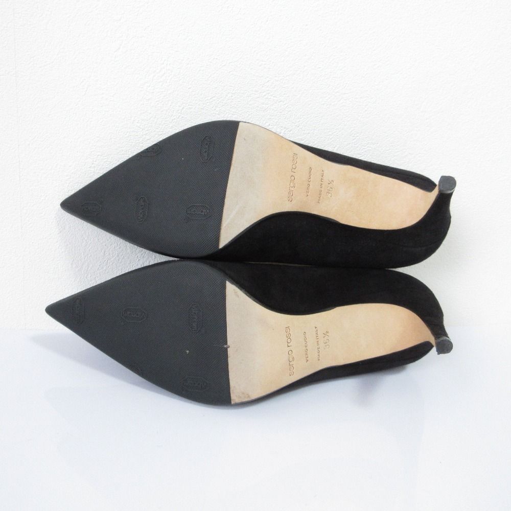 新品同様 sergio rossi セルジオロッシ ポインテッドトゥ ハイヒール