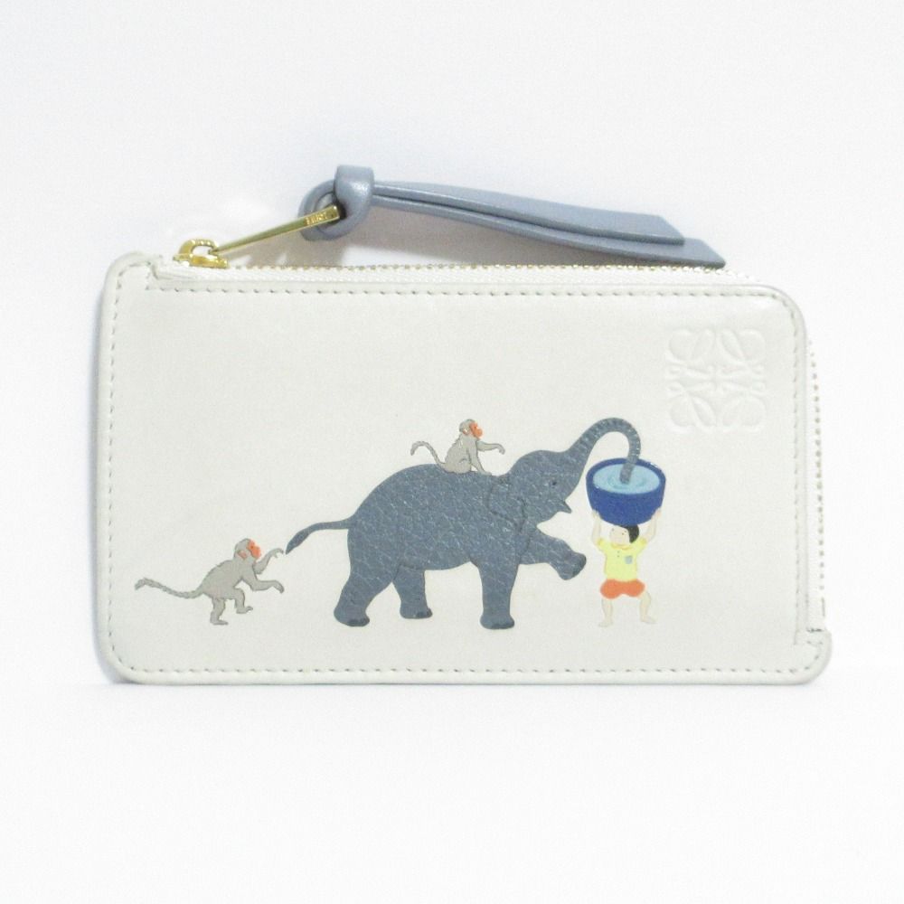 LOEWE ロエベ suna fujita 2025ホリデーシーズン フラグメントケース カードケース オフホワイト レディース 古着