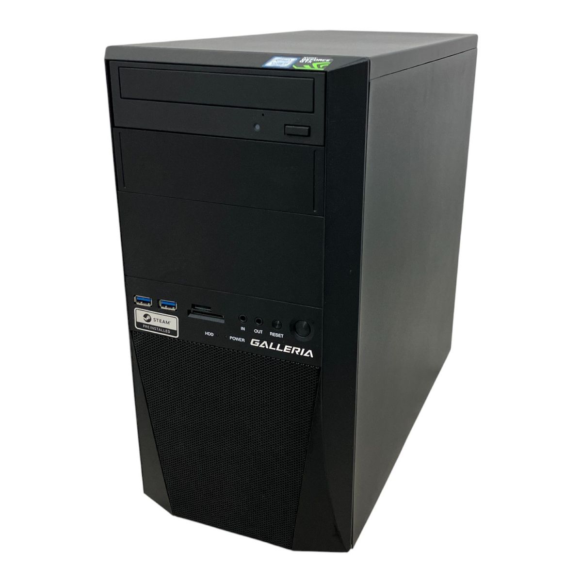 Thirdwave GALLERIA MT デスクトップ パソコン i7-9700 16GB HDD 3TB