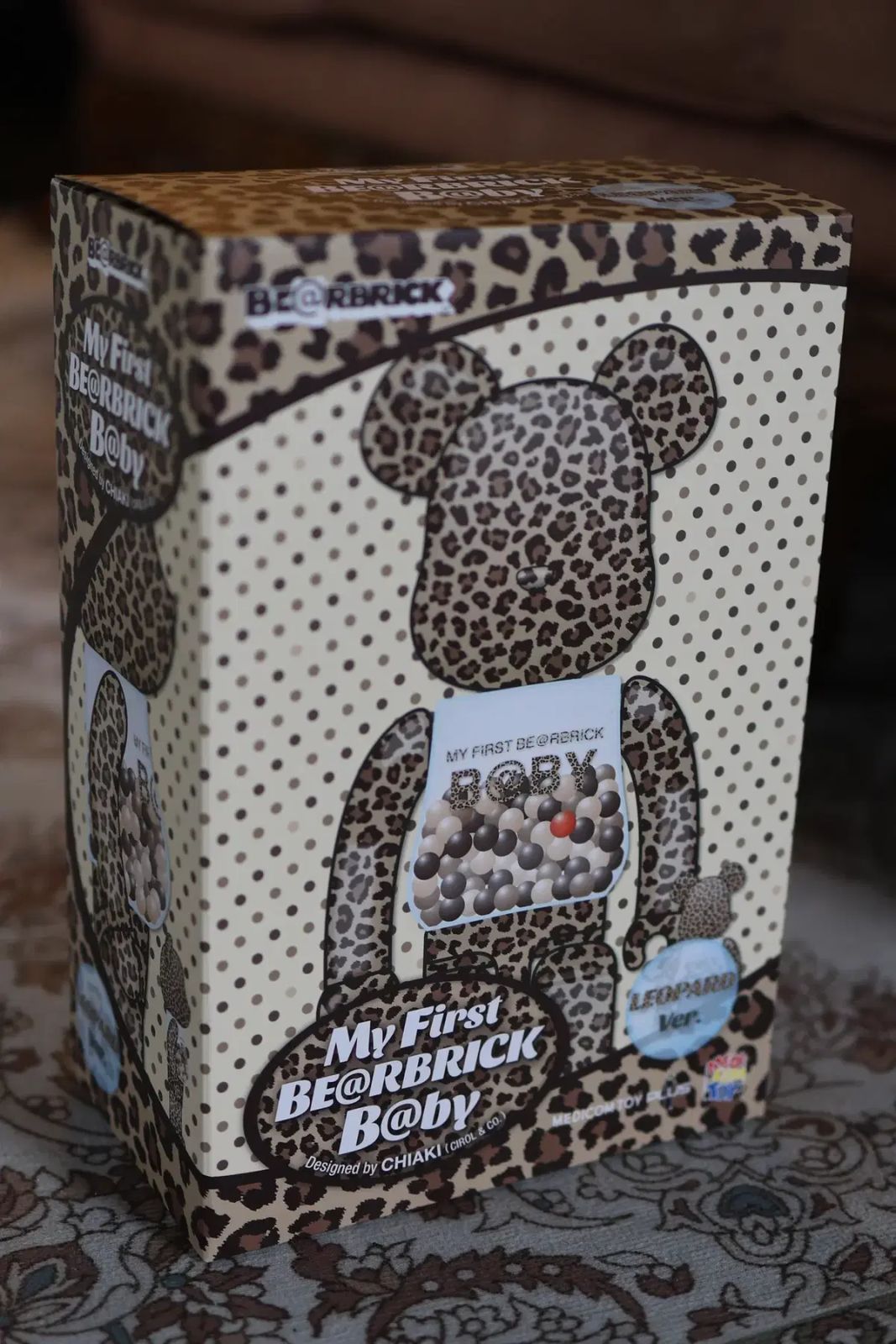  未開封 23年発売 BE@RBRICK(ベアブリック) MY FIRST 400% 100% leopar その他