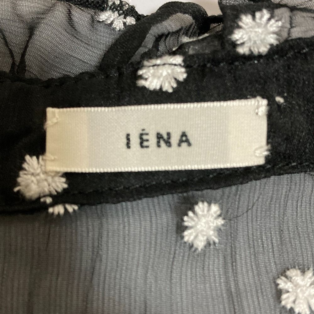 イエナ 楊柳フリルピンタックフレンチ