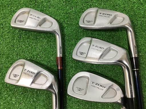 ミズノ T-ZOID PRO PLUS 8S アイアンセット IR T-ZOID KV PLUS フレックスSR メンズ 男性用 右利き 右用 Cランク ゴルフクラブ