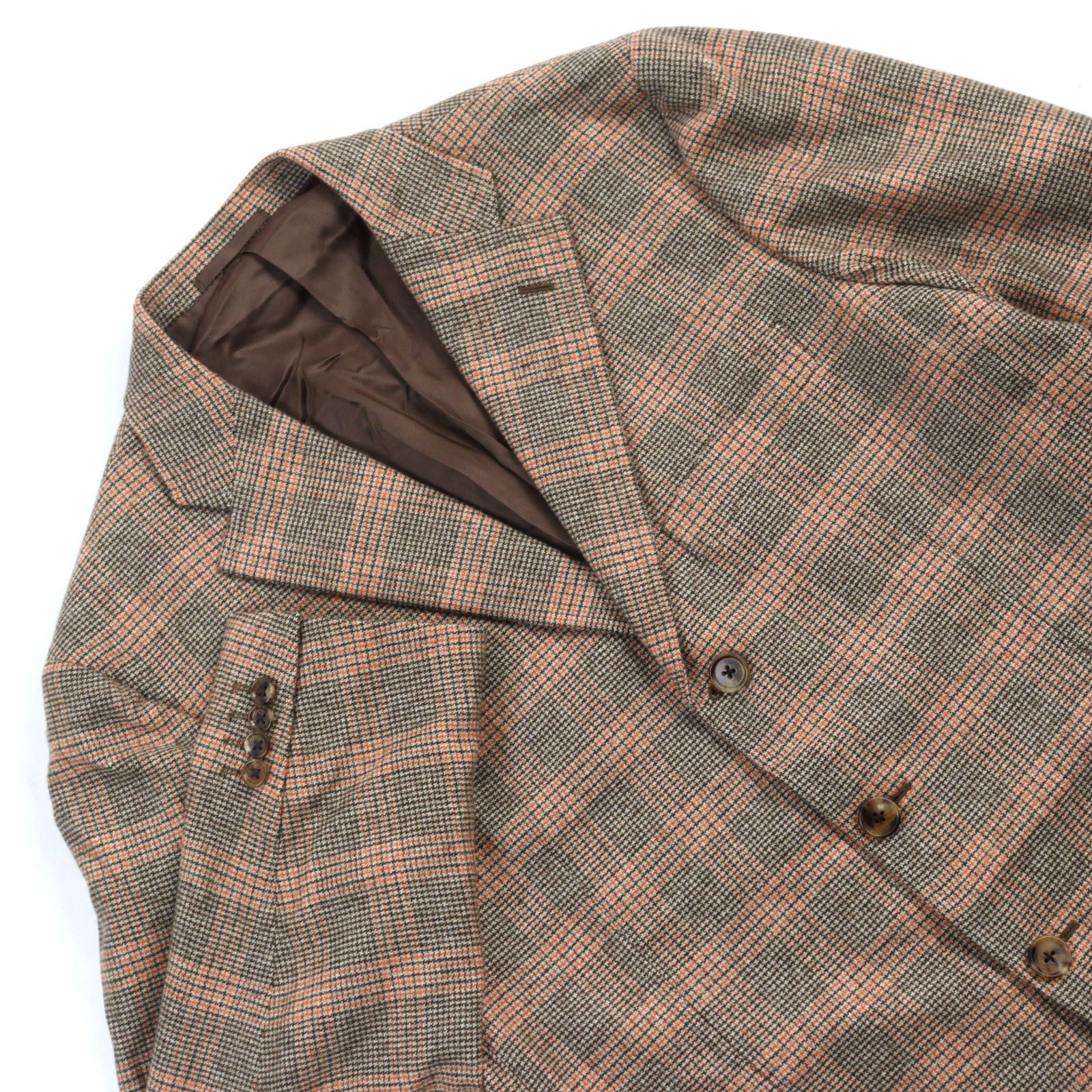 美品○Belvest ベルベスト ピュアカシミヤ100% シングル テーラード