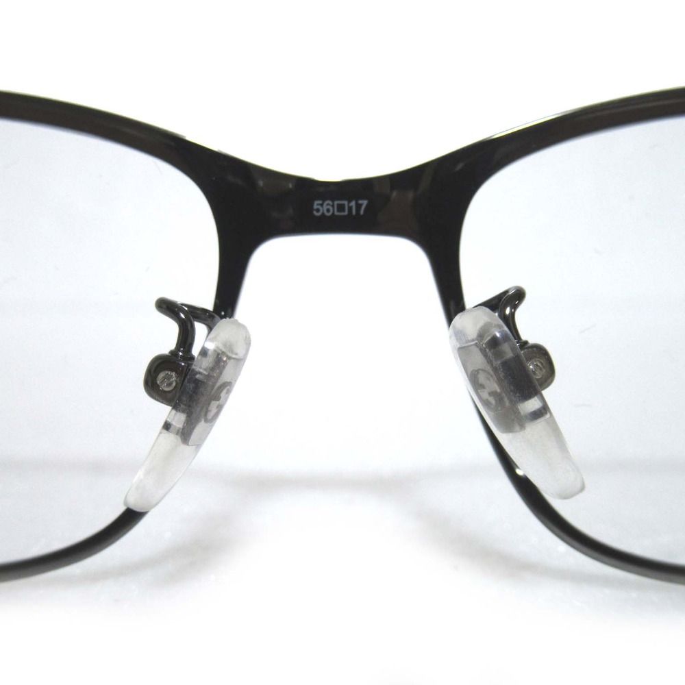 新品同様 GUCCI グッチ デモレンズ レクタングル スクエアシェイプ  