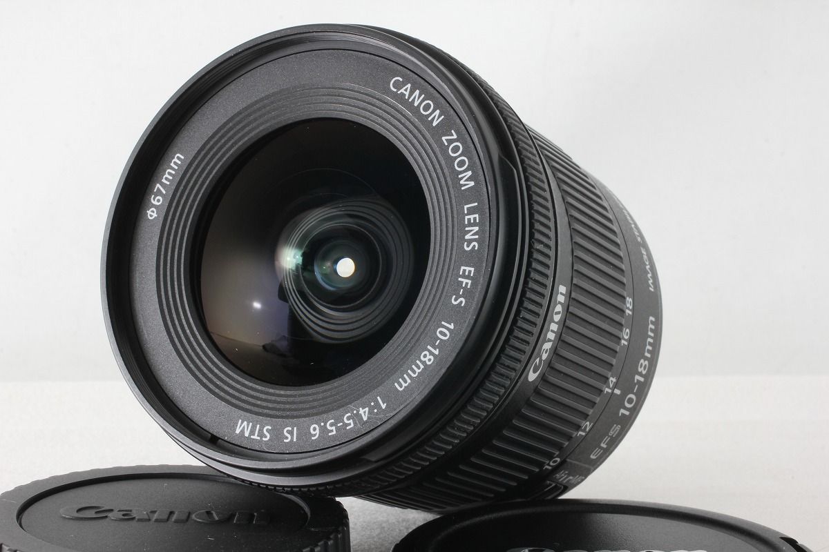キヤノン Canon EF-S 10-18mm F4.5-5.6 IS STM 超広角ズームレンズ 取説 元箱 48741