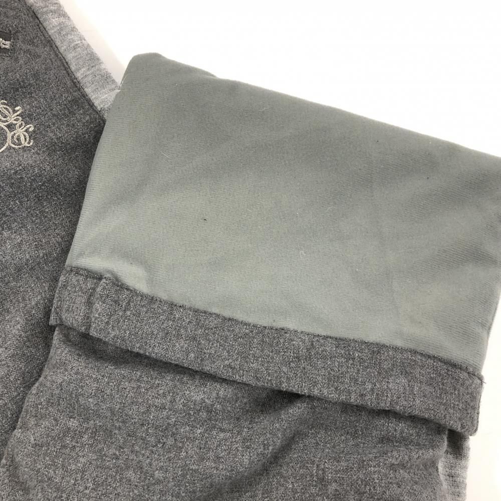  超 MUスポーツ ダウンパンツ グレー 起毛裏地 レディース 44 XL ゴルフウェア M U SPORTS パンツ レディースウェア