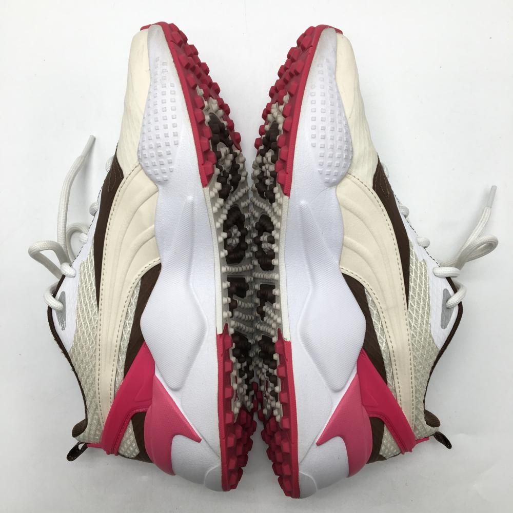 ライトベージュ×ブラウン スパイクレス