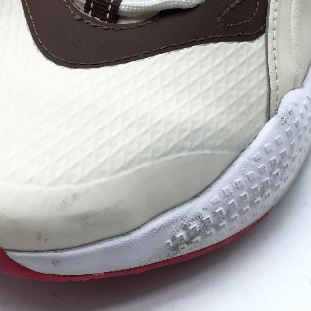 ゴルフシューズ ライトベージュ×ブラウン