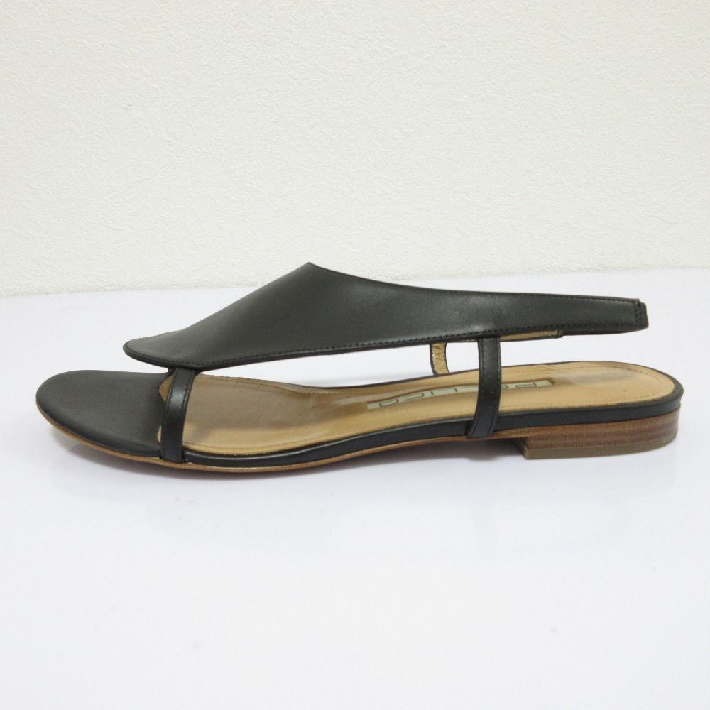  PELLICO ペリーコ SAMIサンダル サイズ38 1 2 25.5 cm相当 ブラック レディース 古着 サンダル サンダル ミュール
