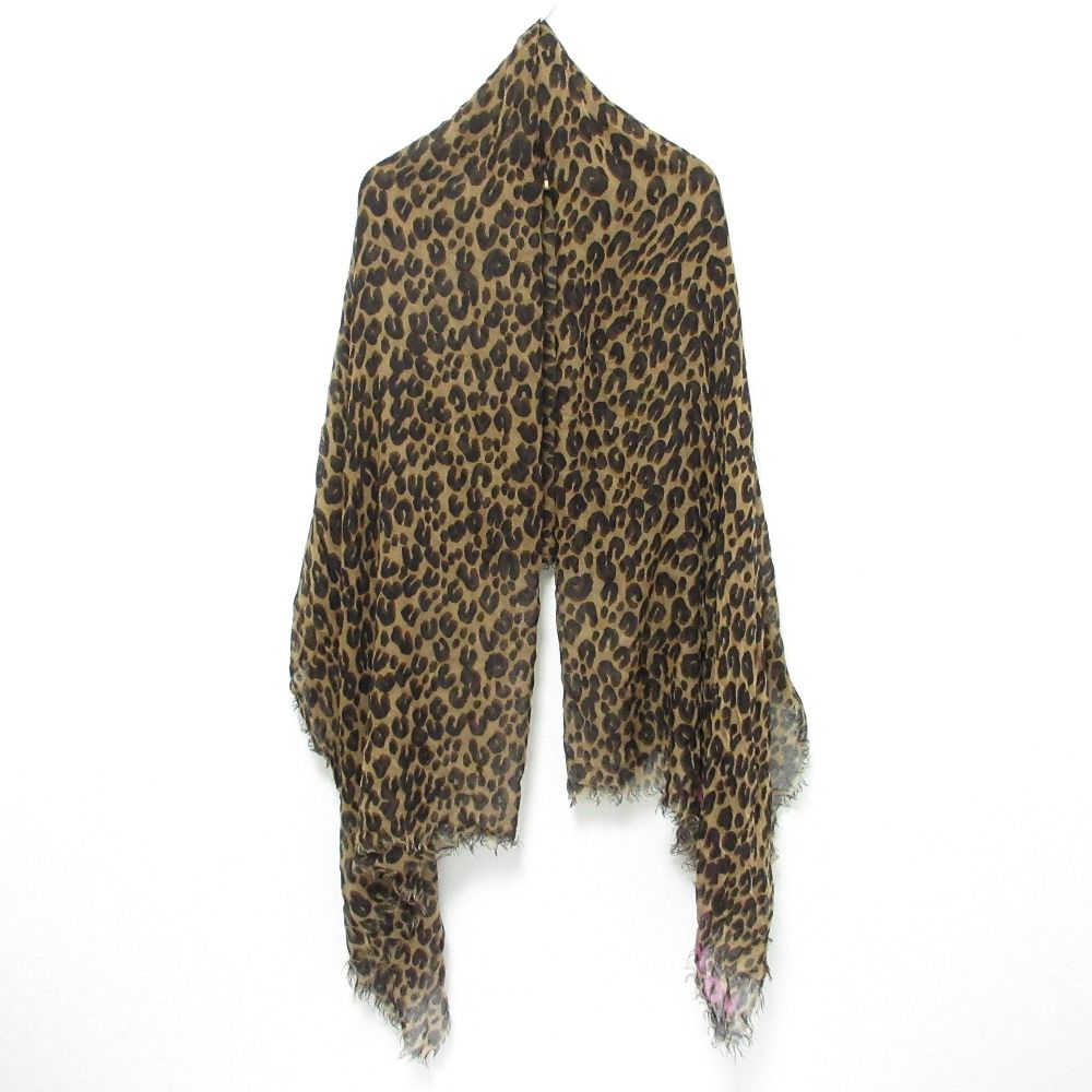 LOUIS VUITTON ルイヴィトン エトールレオパード ショール ストール