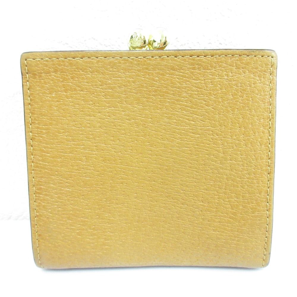 欲しいモノを一括サーチ。 Vivienne Westwood ヴィヴィアンウエストウッド レザー オーブ 財布 コンパクトウォレット 3218C9K2 キャメル メンズ レディース 古着 各種サイズ・色が充実。