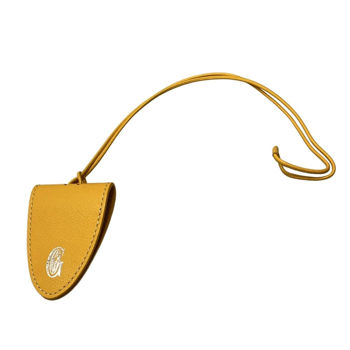 GOYARD ゴヤール 小物 オレンジ バッグクリップ レザー