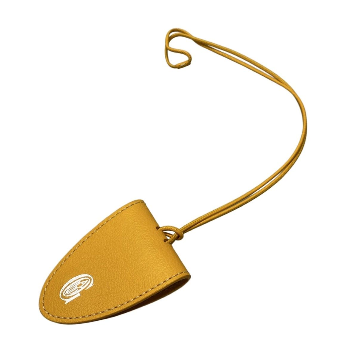 GOYARD ゴヤール 小物 オレンジ バッグクリップ レザー