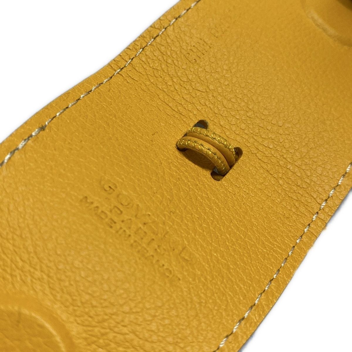  GOYARD ゴヤール 小物 オレンジ バッグクリップ レザー その他 小物
