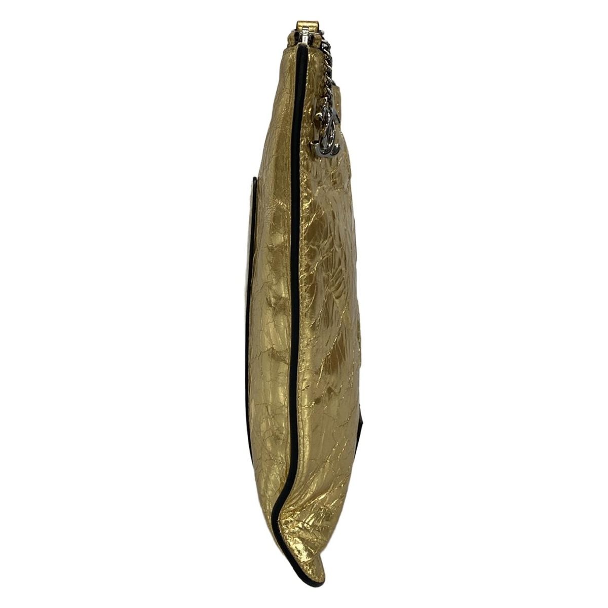 CHANEL シャネル クラッチバッグ - ゴールド シルバー金具 ココマーク