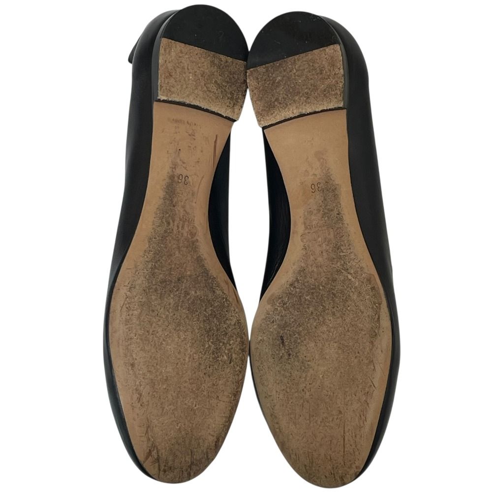 良品 Chloe クロエ スカラップ フラットシューズ パンプス 36/23cm相当