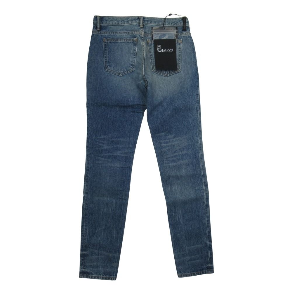 DENIM X ALEXANDER WANG アレキサンダーワン WANG 002 relaxed テーパード ジーンズ デニム パンツ 25 インディゴ レディース 古着