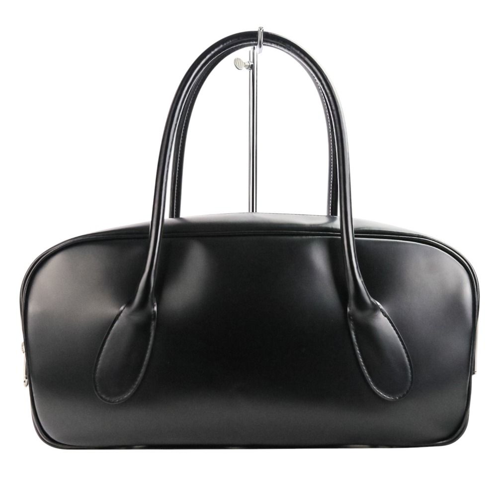 COMME des GARCONS コムデギャルソン 吉田カバン 青山 ロングハンドル ボストントートバッグ ブラック メンズ レディース 古着