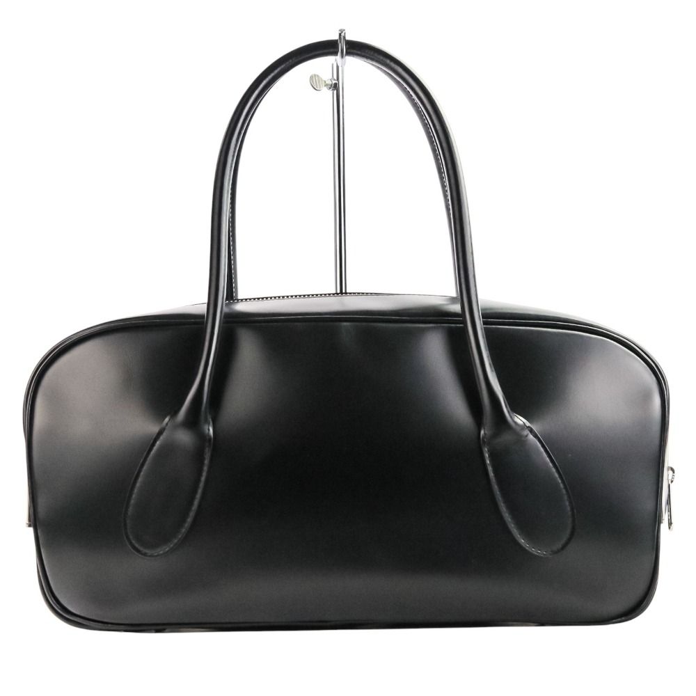 COMME des GARCONS コムデギャルソン 吉田カバン 青山 ロングハンドル ボストントートバッグ ブラック メンズ レディース 古着