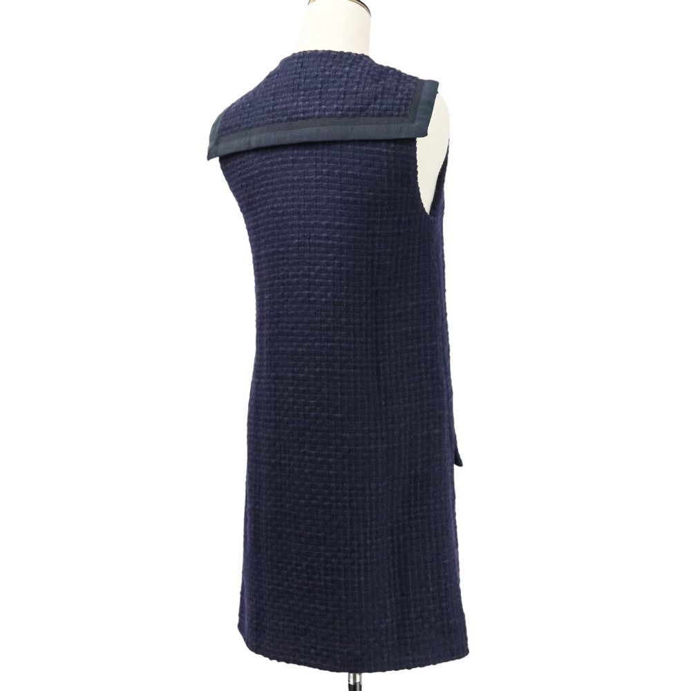 ツイード ミニワンピース