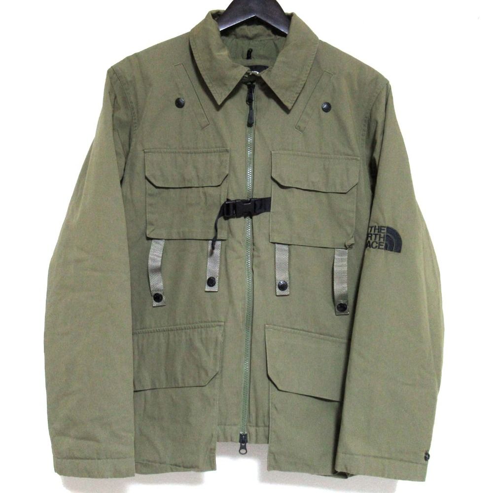 THE NORTH FACE ノースフェイス KAZUKI KURAISHI カズキクライシ M-65 パデッド フィールドジャケット Sサイズ カーキ メンズ 古着