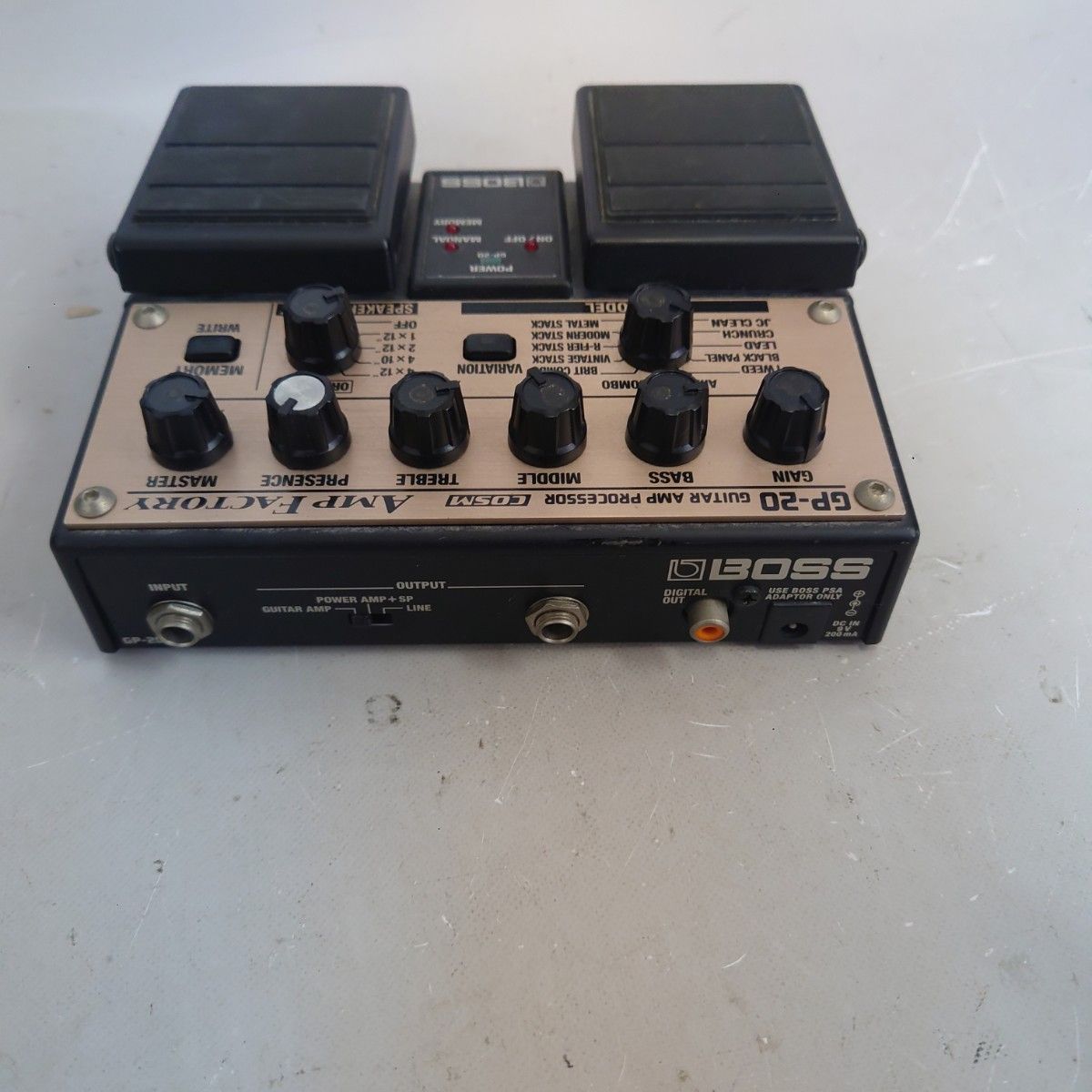 BOSS GP-20 エフェクター レア!☆BOSS GP-20 Guitar Amp Processor AMP