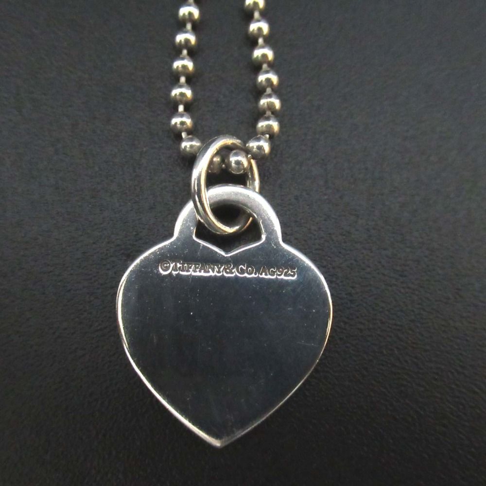 Tiffany-co ティファニー リターントゥハート ボールチェーン ネックレス ペンダント 925 SV シルバー レディース 古着