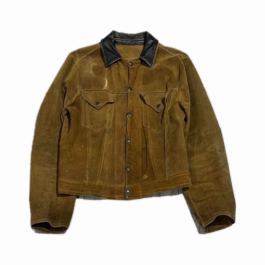 古着 50-60年代 Levi’s ショートホーン スエードレザージャケット