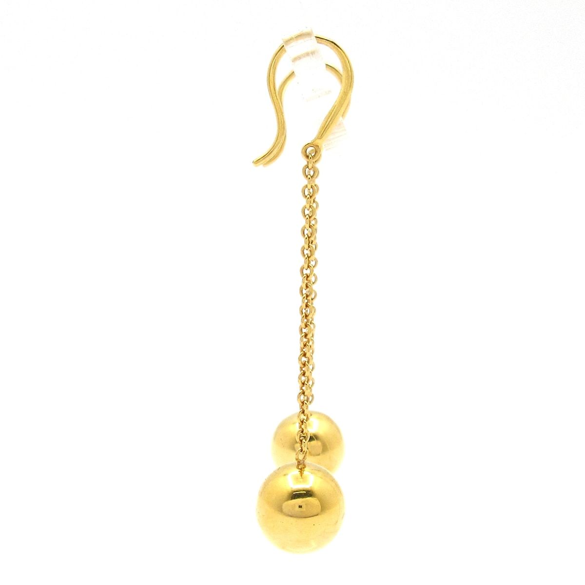 TIFFANY Co ティファニー ピアス ハードウェア ボールフック K 18 YG