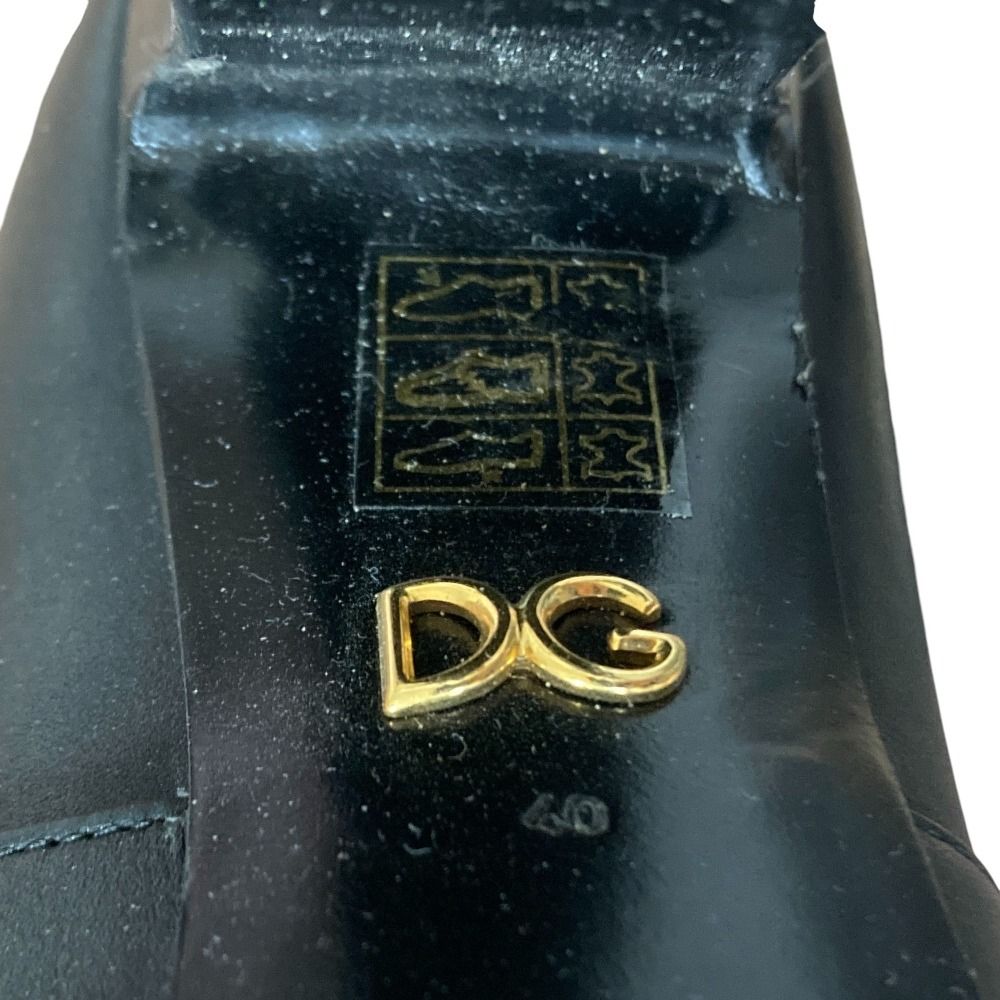  DOLCE-GABBANA ドルチェアンドガッバーナ ニーハイブーツ I 40 25 cm相当 ブラック レディース 古着 その他 ブーツ