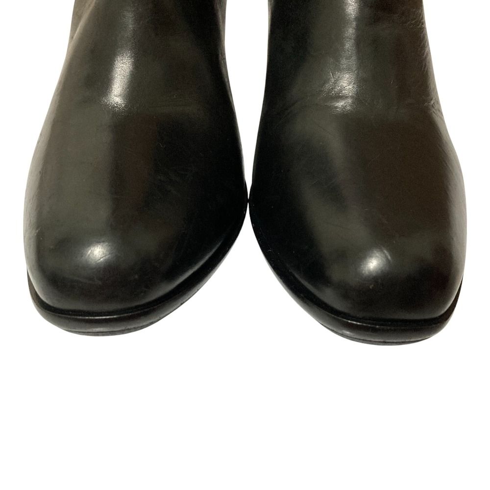 レザー ショートブーツ