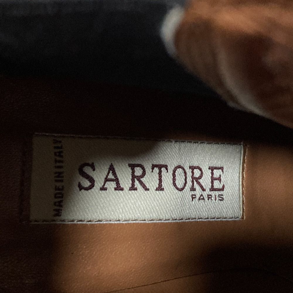 サイドゴア レザー