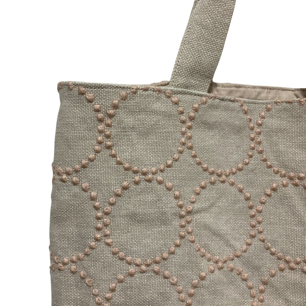 mina perhonen ミナペルホネン ビームス別注 tambourine タンバリン トートバッグ ts9388 ベージュ レディース 古着