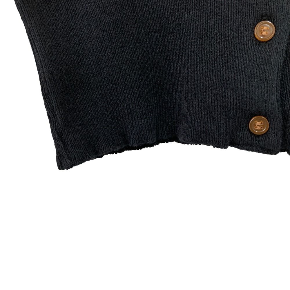 Vivienne Westwood RedLabel ヴィヴィアンウエストウッドレッドレーベル オーブジャガード ニットカーディガン サイズ1 ブラック レディース 古着 GINKGOPHARMACY_COM