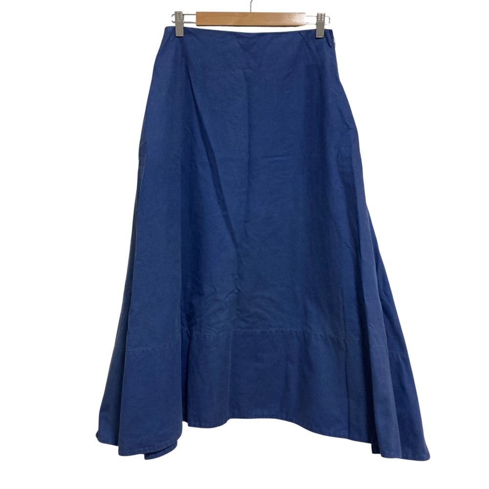 MADISON BLUE マディソンブルー MI-MOLLET FLARE SKIRT フ ロングスカート 02 Mサイズ ブルー レディース 古着
