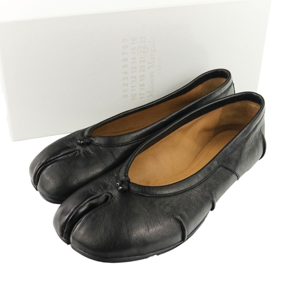 【美品】Maison Margiela Tabi タビ バレエシューズ 美品 Maison Margiela 22 メゾンマルジェラ TABI BALLERINA NEW タビ