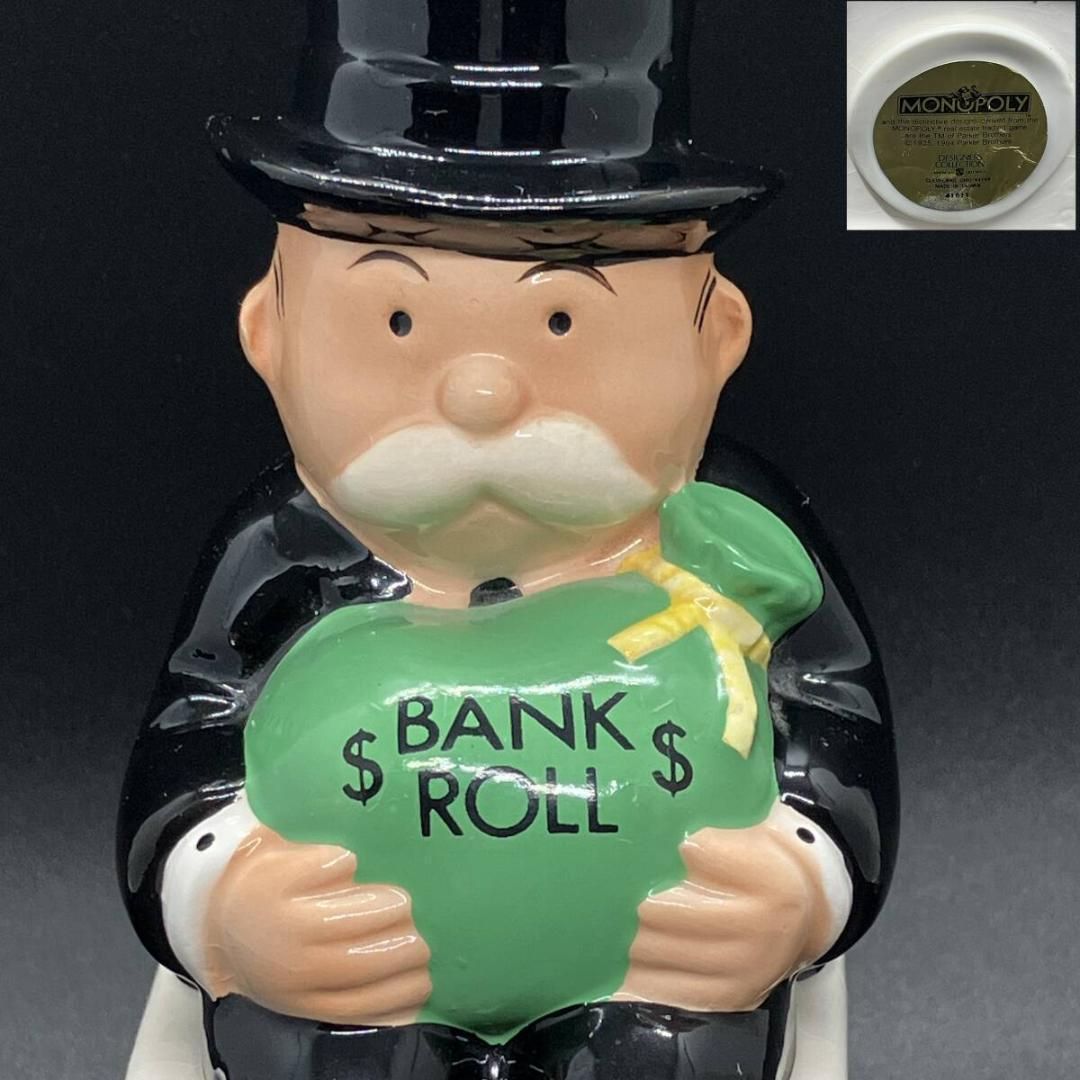 ミスターモノポリー MONOPOLY モノポリーおじさん 貯金箱 フィギュア