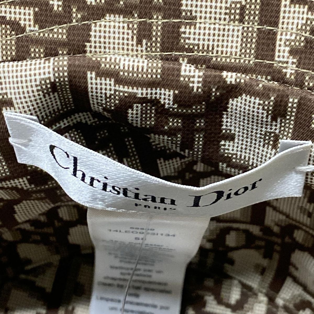 ディオール/クリスチャンディオール ハット 58 - 14LEO923I134 ライト