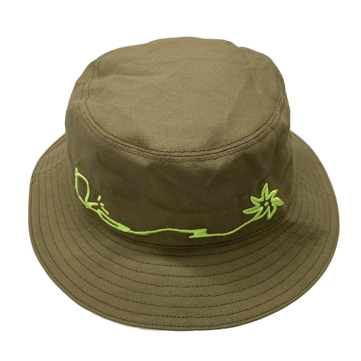 Dior HOMME ディオールオム ハット M 033C906U4511 カーキ 刺繍 トラヴィススコット カクタスジャック