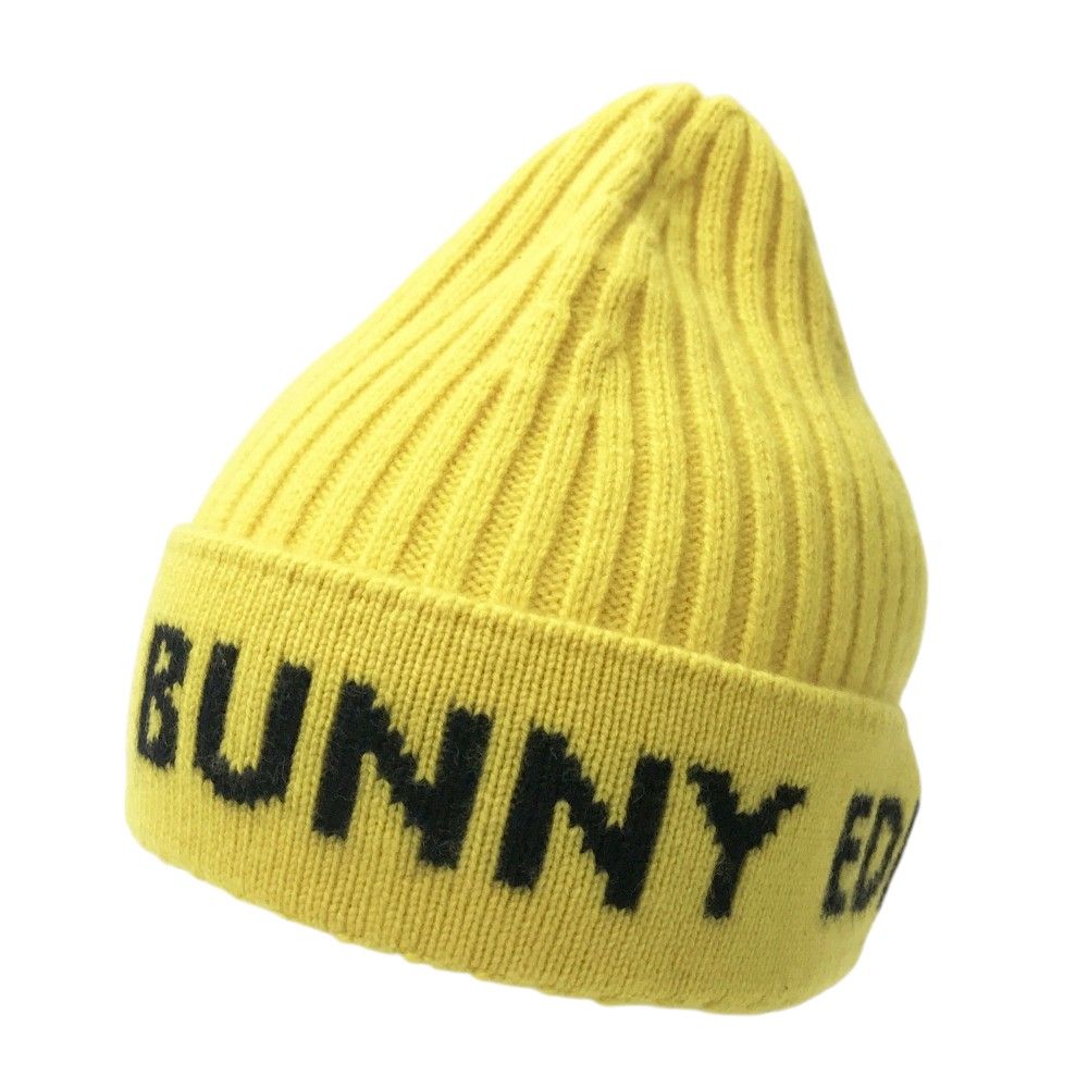 MASTER BUNNY EDITION マスターバニーエディション ニット帽 イエロー