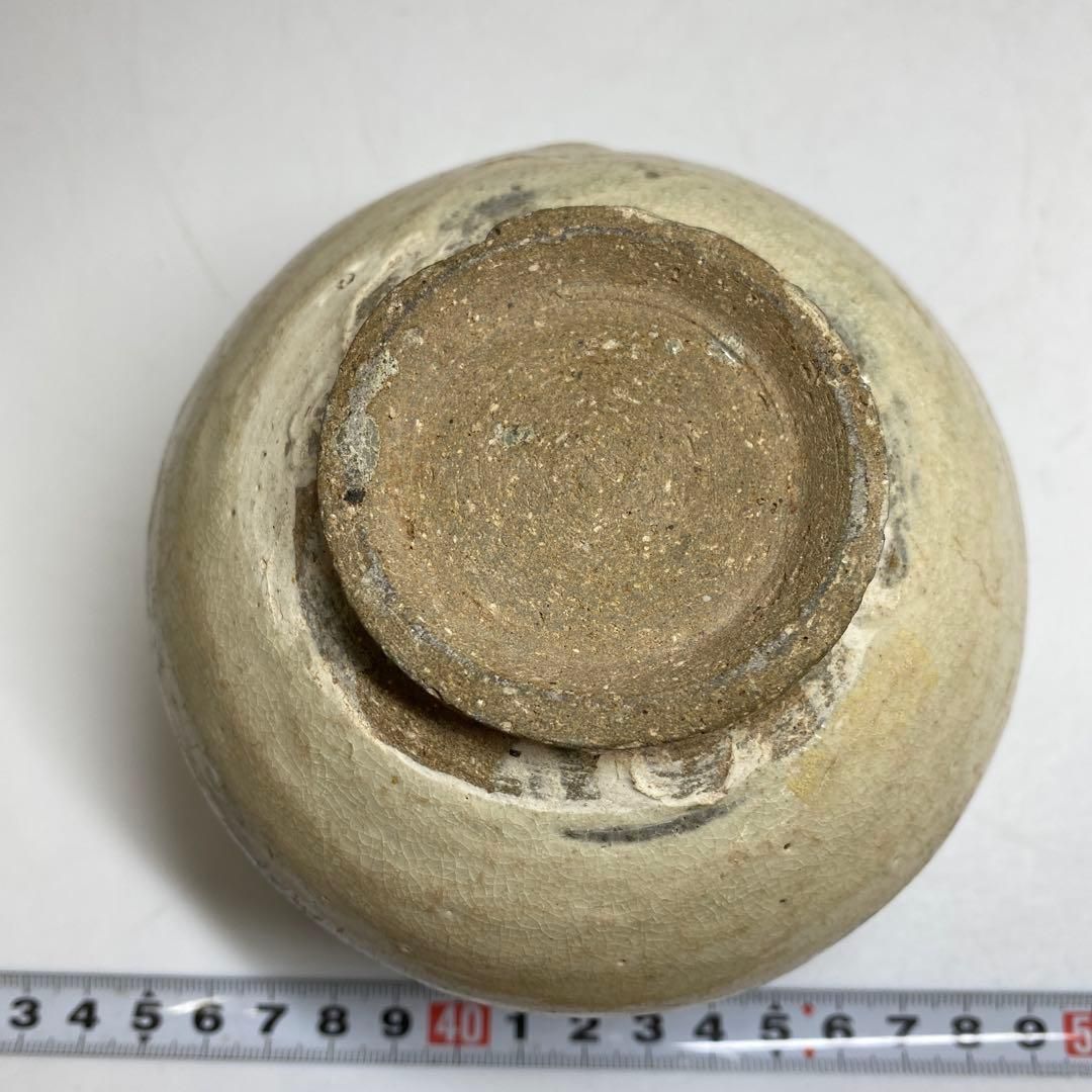 李朝 鉄釉油壺 身幅約11.5㎝ 東Y7-0214② - メルカリ