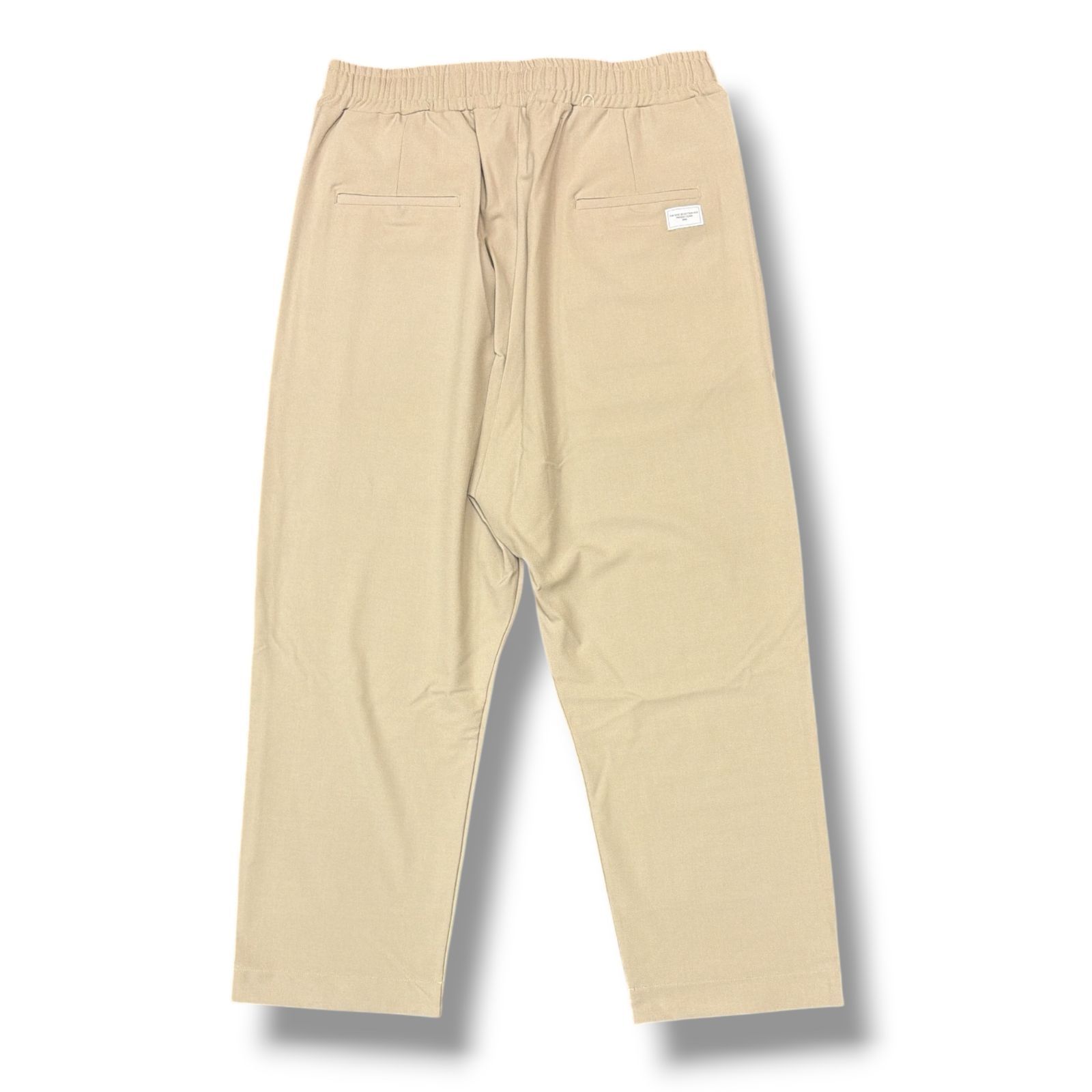 参考上代33000円 GOD SELECTION XXX 24SS EASY PANTS イージーパンツ スラックス ゴッドセレクショントリプルエックス GX-S24-PT-04 ベージュ XL 2283M7