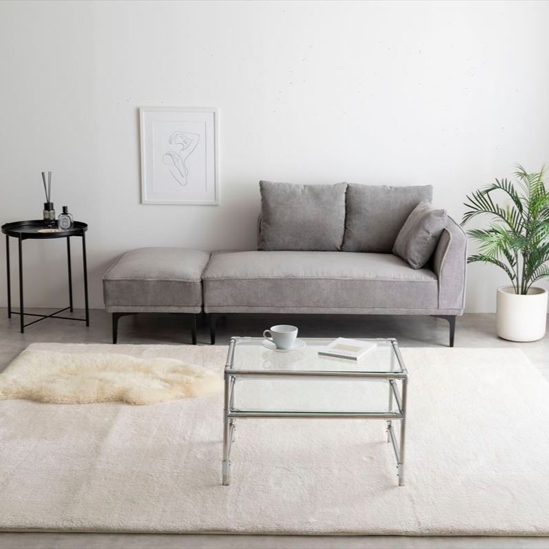 カウチソファ 幅130cm