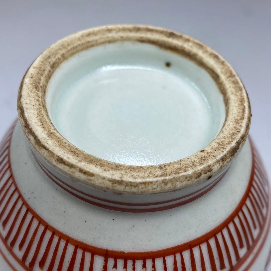 中国美術 南京赤絵蓄付壺 高さ11.5㎝ タトチ 東な7-0215① - メルカリ