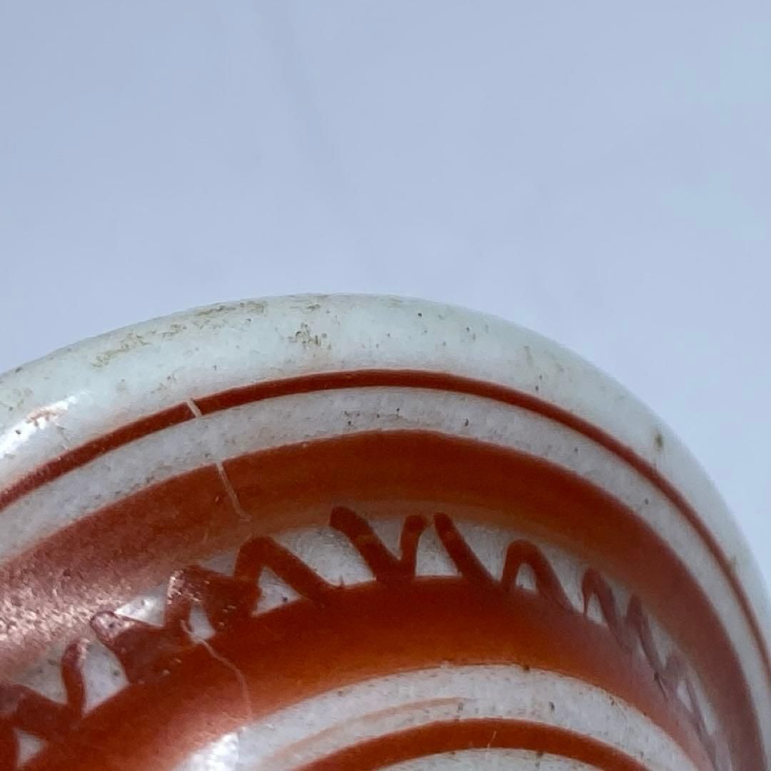 中国美術 南京赤絵蓄付壺 高さ11.5㎝ タトチ 東な7-0215① - メルカリ