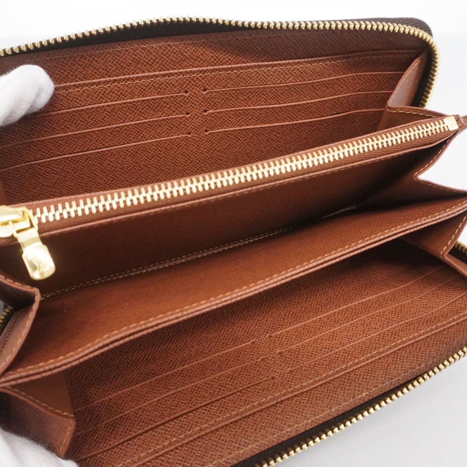  ルイ ヴィトン Louis Vuitton 長財布 モノグラム ジッピーウォレット M 42616 ブラウンレディース 長財布 小物