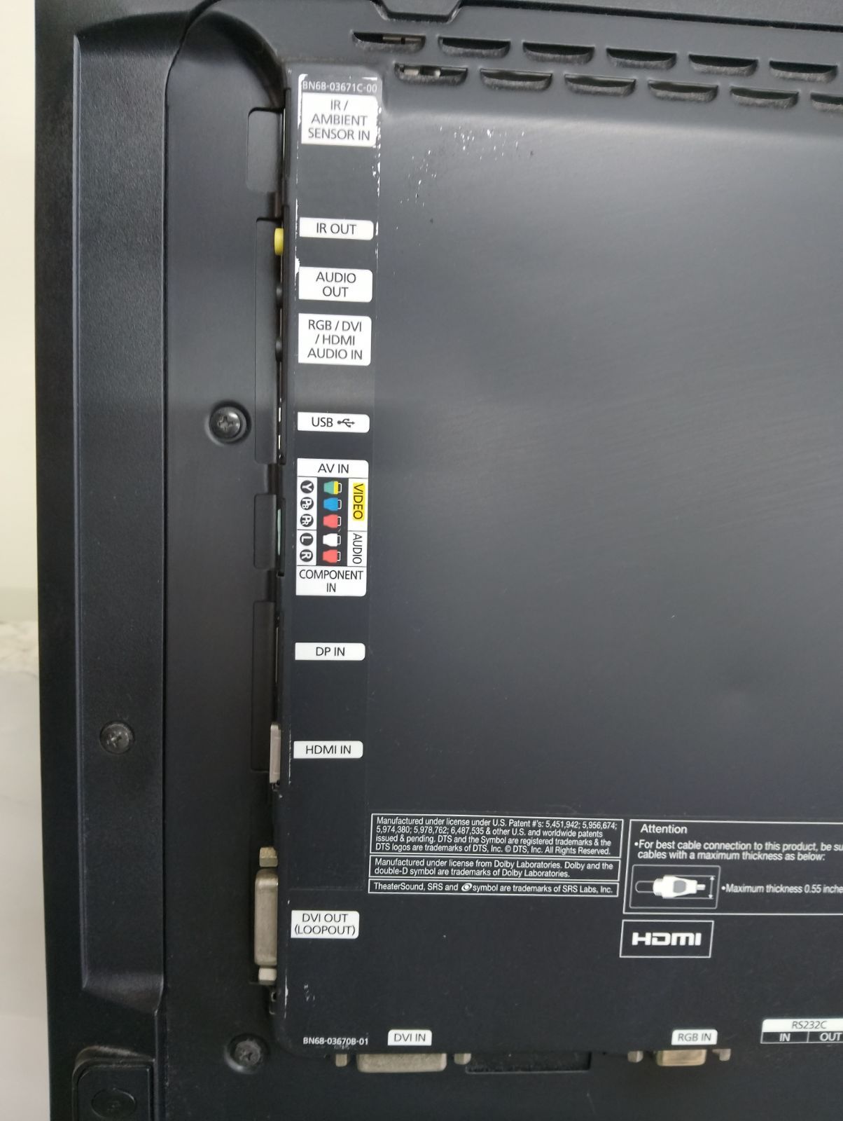 中古 [32インチ] PCモニター・液晶ディスプレイ サムスン(SAMSUNG