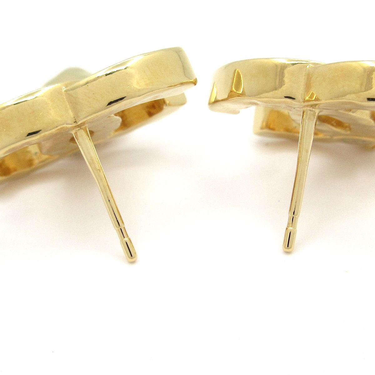  CHANEL シャネル ピアス ココマーク ゴールド クリア ハート ピアス(両耳用) アクセサリー